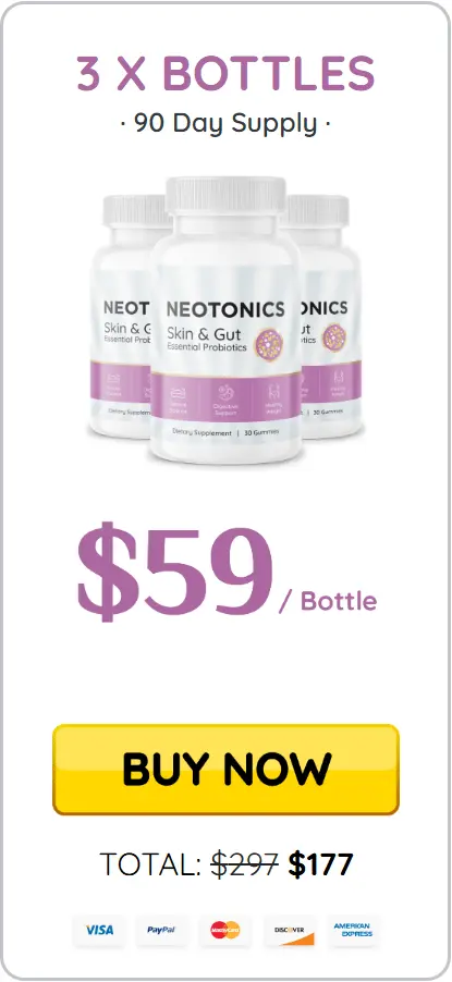 Neotonics buy 3 Bottle